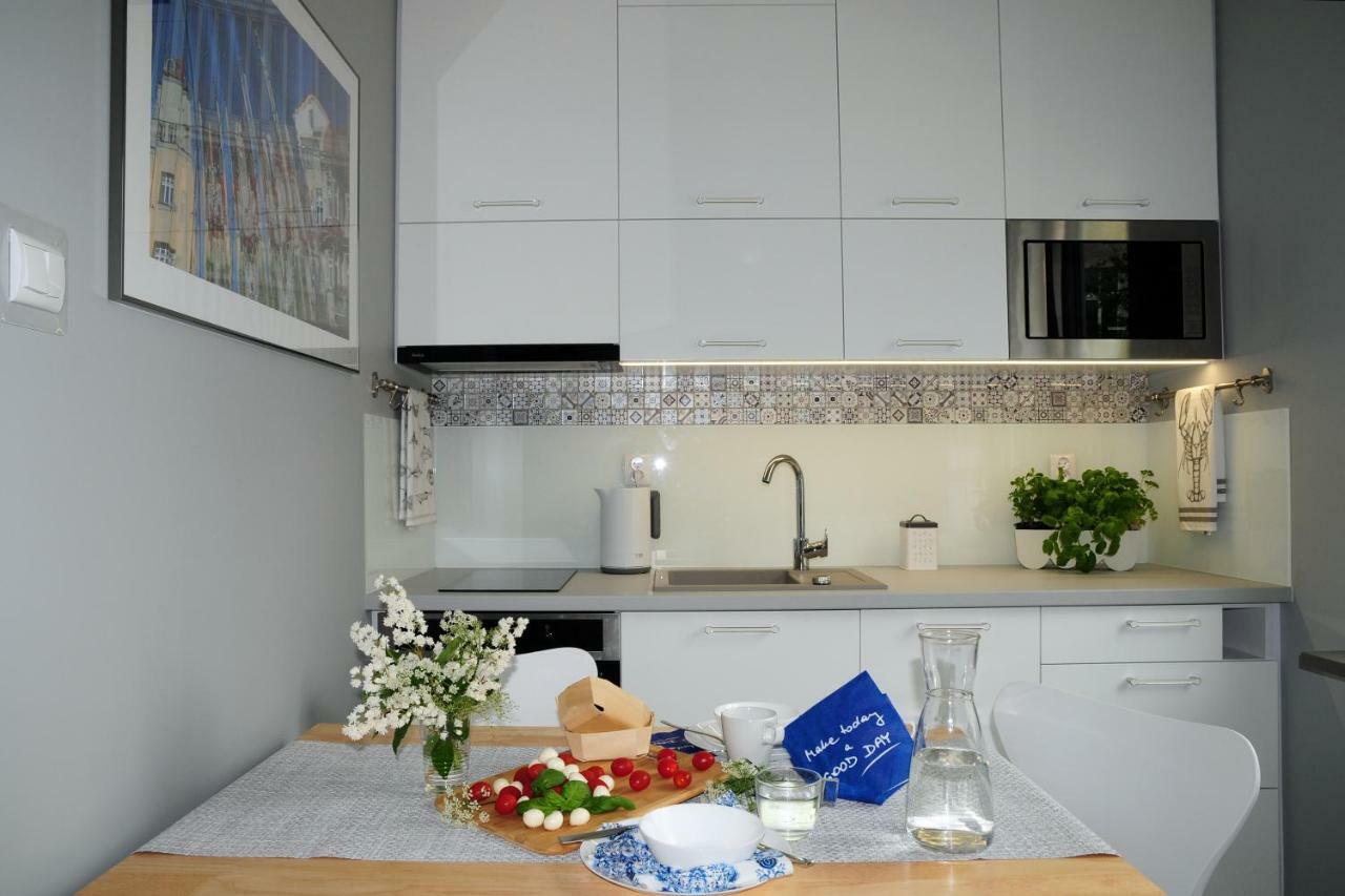 Appartamento Blue Grey Atelier Sopot Esterno foto