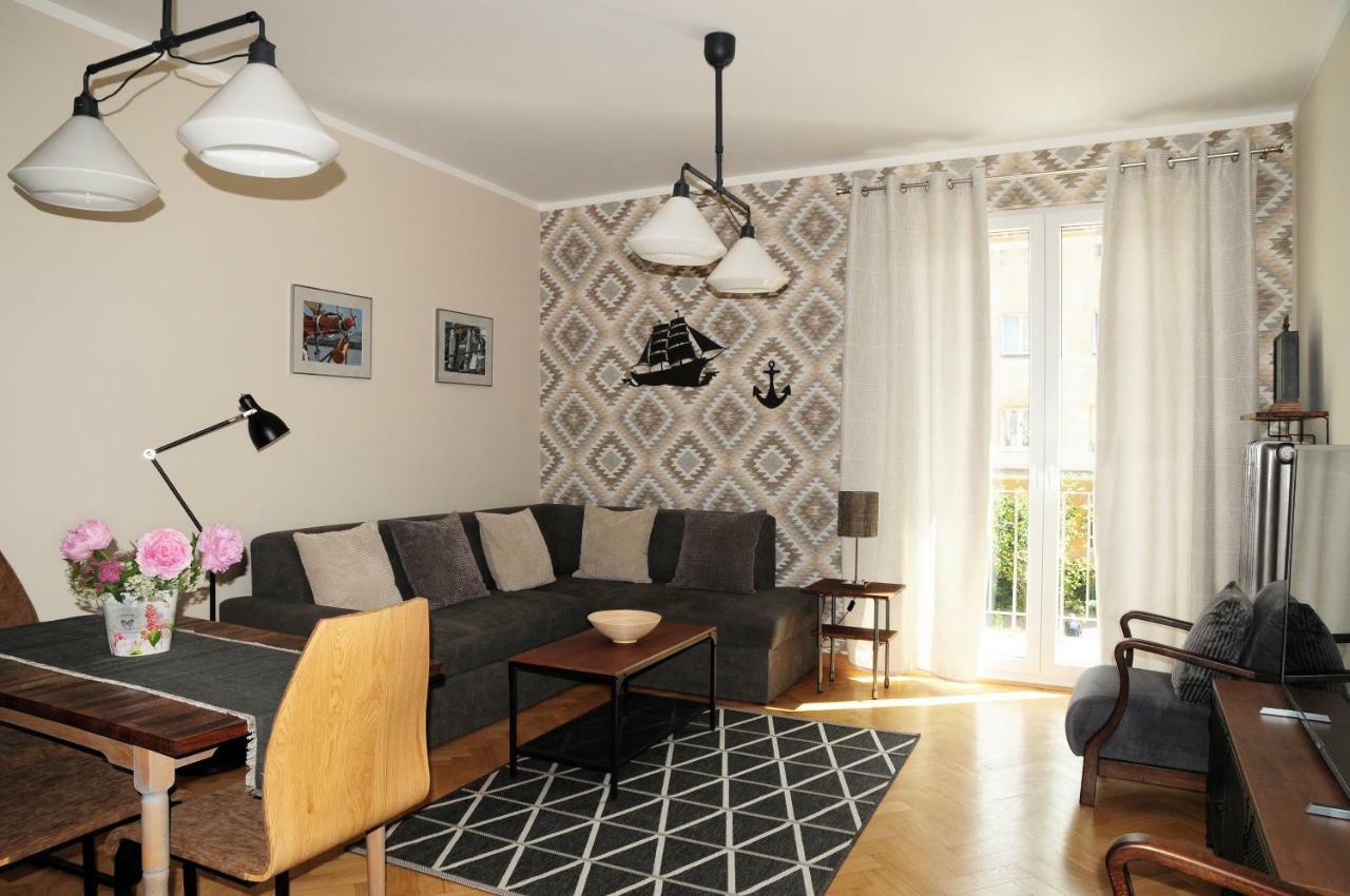 Appartamento Blue Grey Atelier Sopot Esterno foto