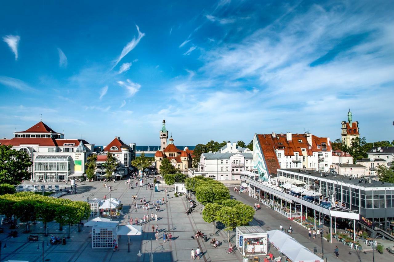 Appartamento Blue Grey Atelier Sopot Esterno foto
